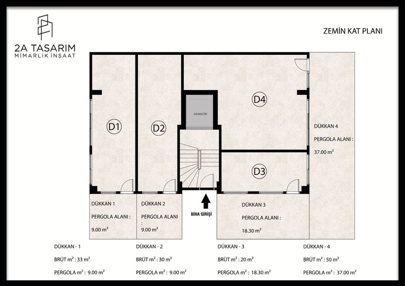 Ateş Apartmanı - plan 1